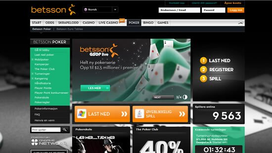 Betsson Poker